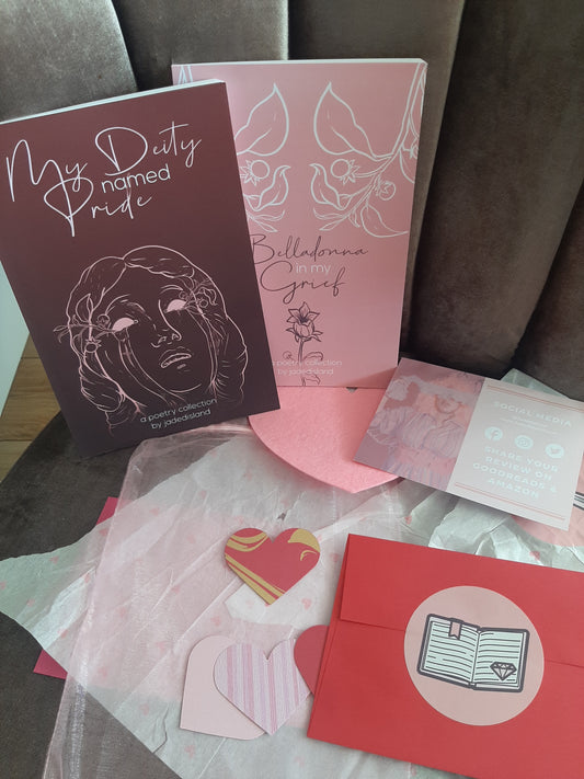 Kawaii Media Review: Jadedisland Poetry Volumes, "Belladonna in my Grief" and "My Deity Named Pride"