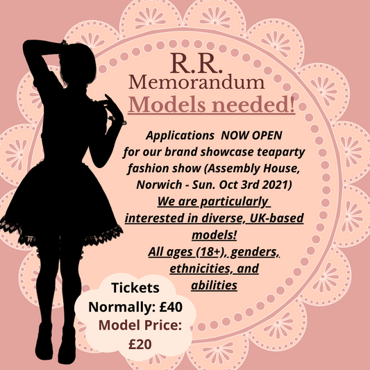 ANNOUNCEMENT: We Need UK-Based Models For Our Brand Tea party!