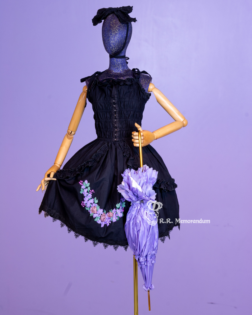 Violets for Charlotte Skirt