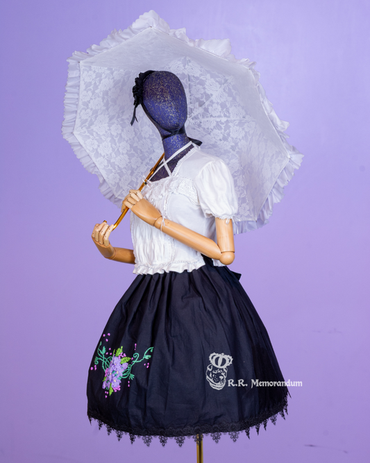 Violets for Charlotte Skirt