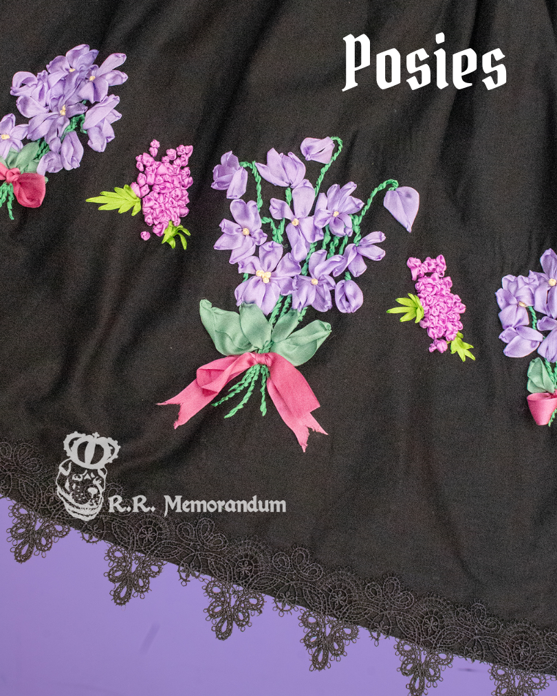 Violets for Charlotte Skirt