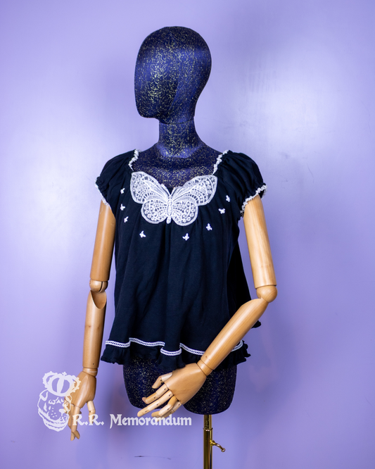 Sparkle Butterfly Babydoll Cutsew