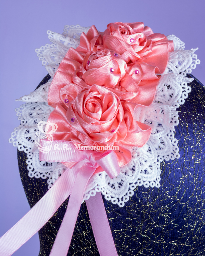 Dewdrop Rose Canotier