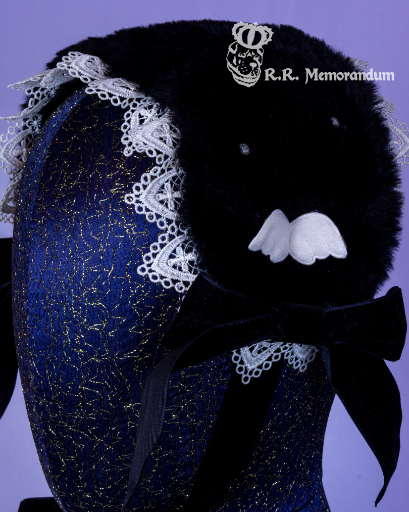 Fluffy Angel Rectangle Headdress