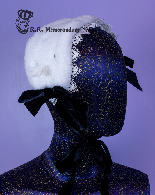 Fluffy Angel Rectangle Headdress