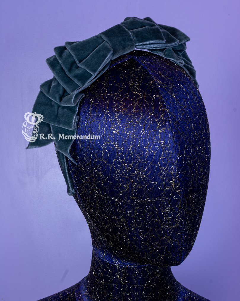 Summertales Boutique Velvet Folded Bow