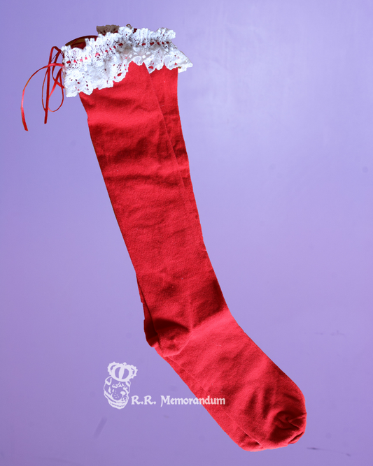 Lattice Ribbon Lace UTK socks