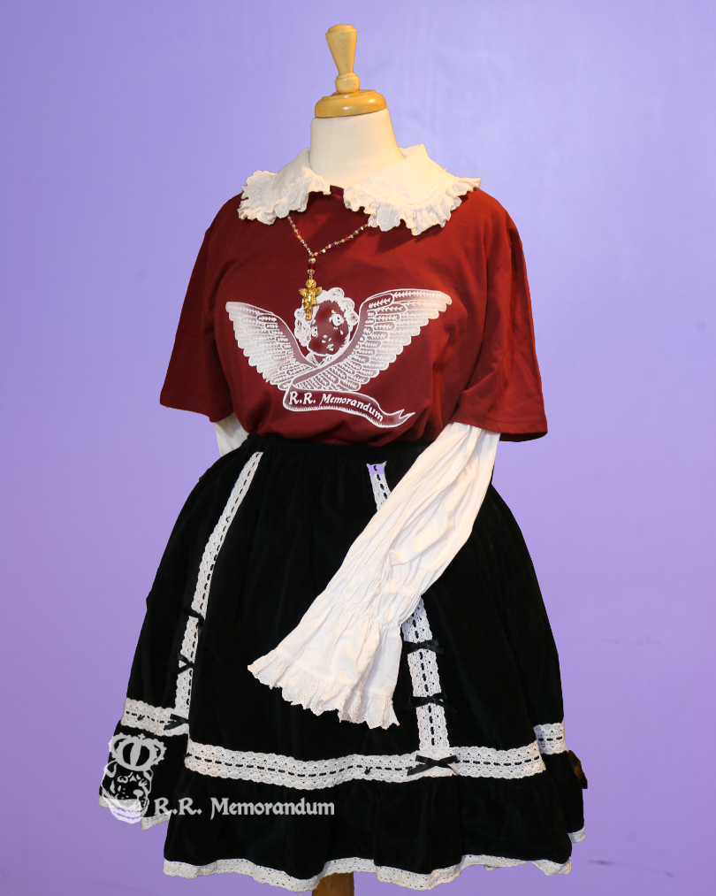 Cherub in Mourning short sleeve t-shirt cutsew (Print On Demand)
