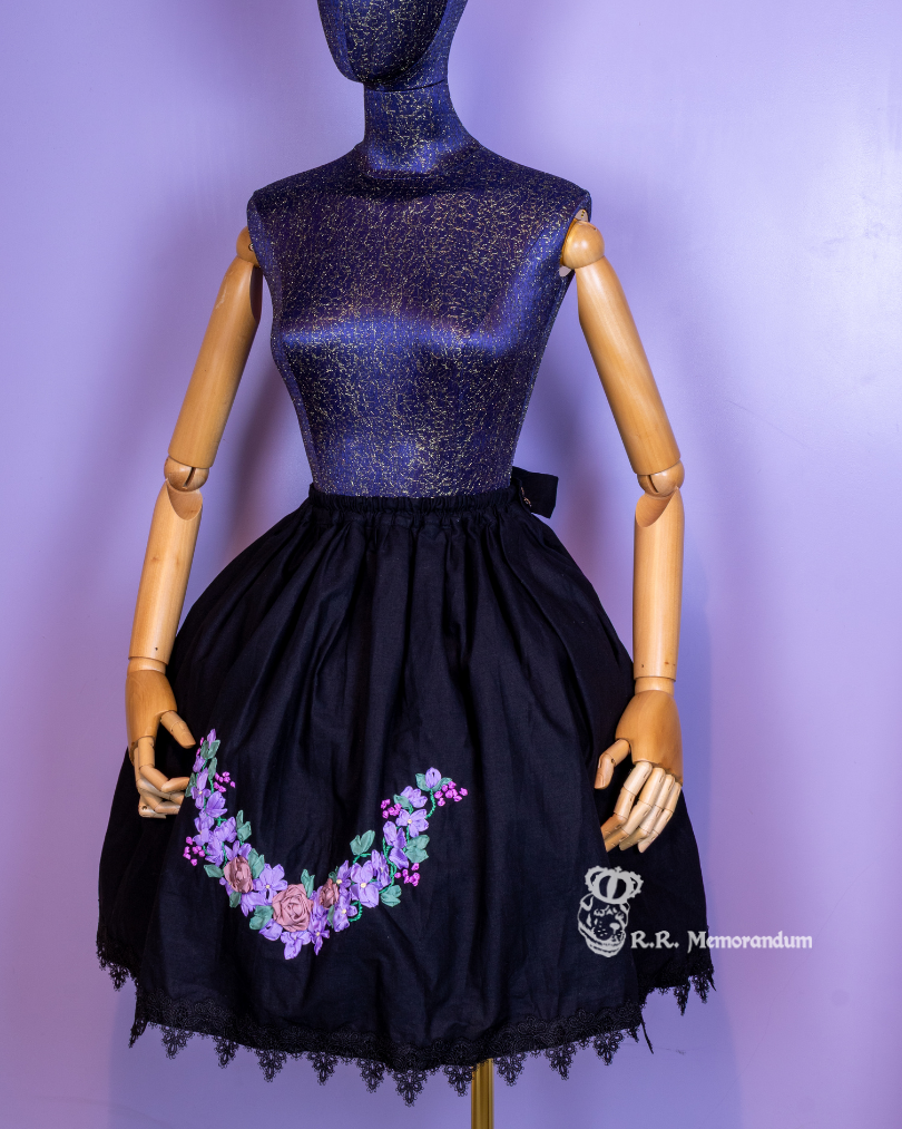 Violets for Charlotte Skirt