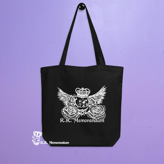 R.R. Memorandum Logo Print Tote (Print On Demand)