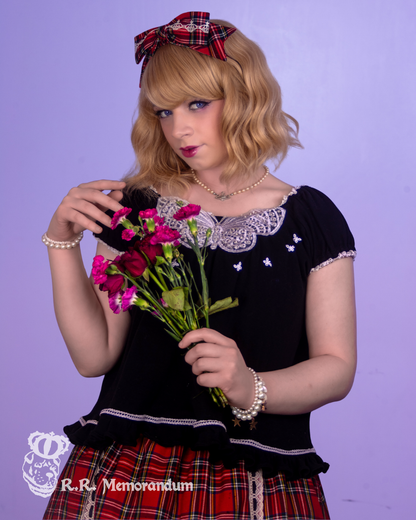 Sparkle Butterfly Babydoll Cutsew
