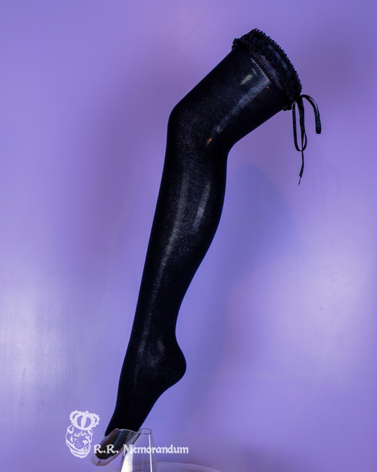 Basics Lace OTK socks