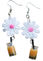 Curiosity Cabinet Creations Bubbly Boba earrings